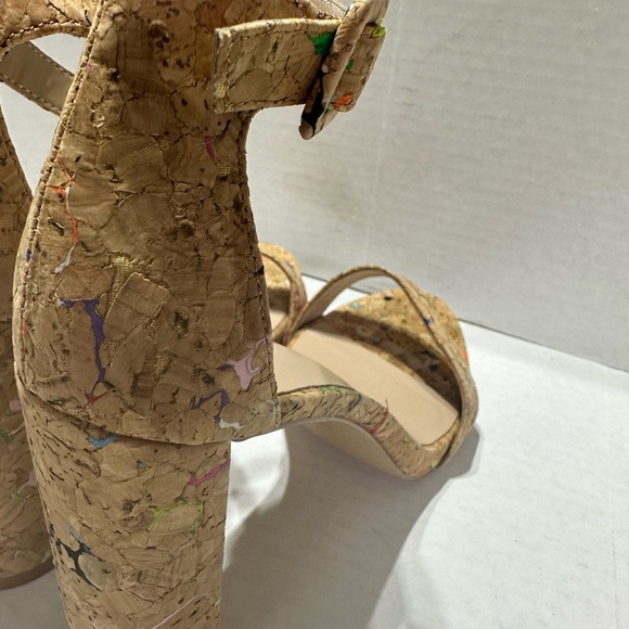 Mix no.6 cork high heels ladies 6.5M - Picture 6 of 7